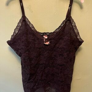 Victoria's Secret Black Lace Camisole